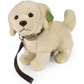 Rappa Plüschhund Golden Retriever mit Leine, 25 cm, umweltfreundlich