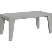 Itamoby Ausziehbarer Tisch 200/460x90 cm Naxy Beton