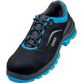 Uvex 2 xenova Halbschuhe S2 schwarz, blau Weite 11 Gr. 52