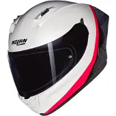 Nolan N60-6 Sport Verniciatura Speciale 347 Perle Schwarz Orange Glänzend Integralhelm Größe S