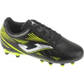 Joma Junior Propulsion 25 FG Kunstrasen Fussballschuhe Schwarz