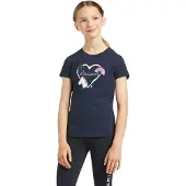 Ariat Kinder T-Shirt SOMEDAY navy mit Pony Grafik, Größe:L