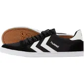 Hummel Slimmer Stadil Low Indoor Sneaker Schuhe schwarz/weiß 063512-2113, Schuhgröße:42 EU