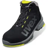 Uvex Sicherheitsstiefel 1 8545 S2 ESD SRC DGUV W10 Gr. 52 schwarz/lime