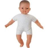 Miniland Weiche Asiatische Babypuppe 40 Cm Beige Beige One Size