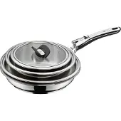 WMF Click&Serve, Rund, Edelstahl, Edelstahl, Edelstahl, Edelstahl, Cromargan