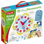 Quercetti Spielzeuguhr – Die Uhrzeit lernen – Play Montessori – - - One Size - Spielzeug