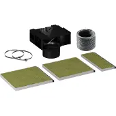 Siemens LZ11BKI16, Recycling-Set für Dunstabzugshaube, Mehrfarbig, , 1,4 kg, 455 mm, 335 mm