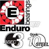 ABI Enduro Bearings 3000 Llb Abec 3 Double Row Radial Lager