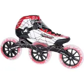 Tempish Speedskates ATATU NIEDRIG Orange Größe 48, Kohlefaser, formbares Skelett, 125mm Rollen