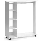 Vicco Garderobe Cosmo Weiß 110 x 129.4 cm, Model 36689