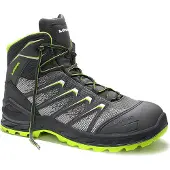 Lowa Sicherheitsstiefel Larrox Work GTX grey Mid Größe 43 grau / grün - 5464-43