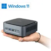 CSL-Computer Mini-PC CSL Narrow Box Premium / 8GB / 4000 GB M.2 SSD / Win 11 Pro
