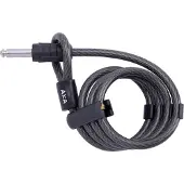 Axa Einsteck-Kabel "Defender" SB-verpackt, für -Rahmenschloss Defender, anthrazit Stahlkabel mit Kunststoffummantelun