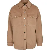 Urban Classics Classic Over Hemd Beige M Frau Beige M
