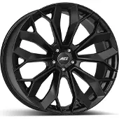 Aez 20 Zoll Alufelge leipzig black 20"x9" 5x120 PCD ET44 72.6mm Felge Schwarz