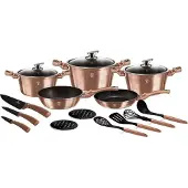 Berlinger Haus METALLIC ROSE GOLD pot set [BH-6161]