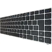 T-ProTek RAHMEN silber - Tastatur für ASUS UL20A-2X037V UL20A-2X044V UL20A-2X044VS