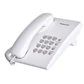 Panasonic KX-TS500PDW Telefon Analoges Telefon Weiß