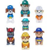 Ryhmä Hau Rubble & Crew - Spielfiguren-Geschenkset mit 7 Hundefiguren zum Sammeln, 3 Jahr(e), Mehrfarbig