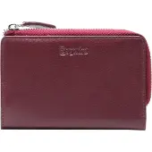 Esquire Leder Geldbörse Viktoria 62 Wallet Bordeaux weinrot