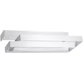 Sollux Wandleuchte FROST 2xG9 8W Stahl 10x9x42cm