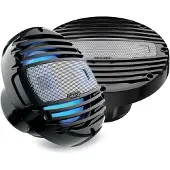 Hertz HMX 8-LD-C | 20cm Koax Lautsprecher schwarz mit LED-Beleuchtung | Marine
