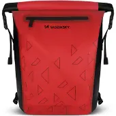 Wozinsky Wasserdichter Rucksack Fahrradträger Tasche 2In1 23L Rot (Wbb31Re)