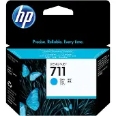 HP 711 Cyan DesignJet Tintenpatrone, 29 ml, DesignJet T120 und DesignJet T520 ePrinter-Serie, Thermal Inkjet, Cyan, CZ130A, Singapur, Malaysia, 114 mm