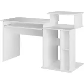 Vicco Schreibtisch Jan Weiß 130 x 55 cm, Model 36715