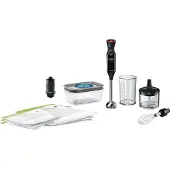 Bosch ErgoMixx MS6CB61V5, Prierstab, 1,4 m, 1000 W, Schwarz, Edelstahl
