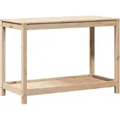 vidaXL Pflanztisch mit Ablage 108x50x75 cm Massivholz Kiefer