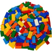 LEGO DUPLO 2x4 Steine Bausteine Bunt Gemischt - 3011 NEU! Menge 200x – Jede Mischung individuell zusammengestellt