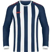 Jako Inter Trikot Langarm Kinder - Navy / Weiß / Flame
