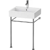 Duravit Metallkonsole VERO höhenv +50mm f Waschtisch 045460 chr