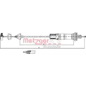 METZGER 11.3028 Kupplungsseil Seilzug passend für PEUGEOT 206 Schrägheck (2A/C) 580/385mm