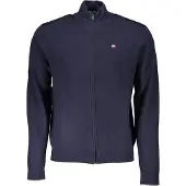 Napapijri Herren Strickjacke - DAMAVAND, Wolle, Stehkragen, Regular Fit