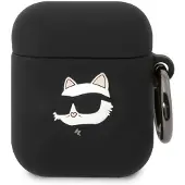Karl Lagerfeld Kla2runchk Airpods 1/2 Airpods-hülle Schwarz Schwarz One Size