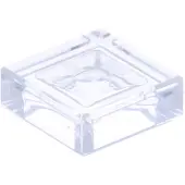 LEGO 100 Stück Fliesen 1x1, Transparent