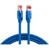 Efbe-Schott EFB Elektronik K8708BL.5, 5 m, Cat6a, S/FTP (S-STP), RJ-45, RJ-45, Blau