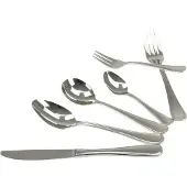 Solex Selina Besteckset 36 teilig für 6 Personen inklusive Suppenlöffel