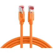 EFB Elektronik RJ45 Patchkabel S/FTP,Cat.6A,TM21,UC900,7.5m,orange
