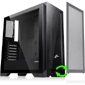 Evolveo Ptero Q2 Computergehäuse ATX, gehärtetes Glas, 390mm Grafikkartenlänge, 164mm Kühlerhöhe