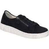 Gabor 73.334 Damenschuhe - Halbschuhe - Sneaker blau Freizeit NEU
