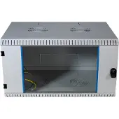 EFB Elektronik 48,30cm (19") Wandgehäuse 6HE, fest, 1-teilig, RAL7035, Tiefe 500 mm Hersteller: (691706VGR.50)