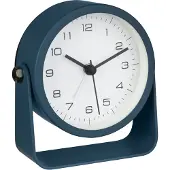 TFA-Dostmann Analoger Wecker DESIGN, blau, 60.1042.06,