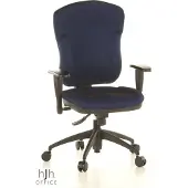 Topstar WELLPOINT 30 K2 - Profi Bürostuhl Blau Stoff