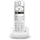 Gigaset AS490 Schwarzes DECT Schnurlostelefon mit Freisprecheinrichtung und 2" Display - 300m Reichweite
