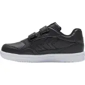 Hummel Camden Uni Kinder Athleisure Sneaker Low Mit Klettverschluss, Farbe:Black, Größe:28