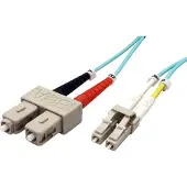 Roline LWL-Kabel 50/125µm OM3, LC/SC, türkis, 2 m